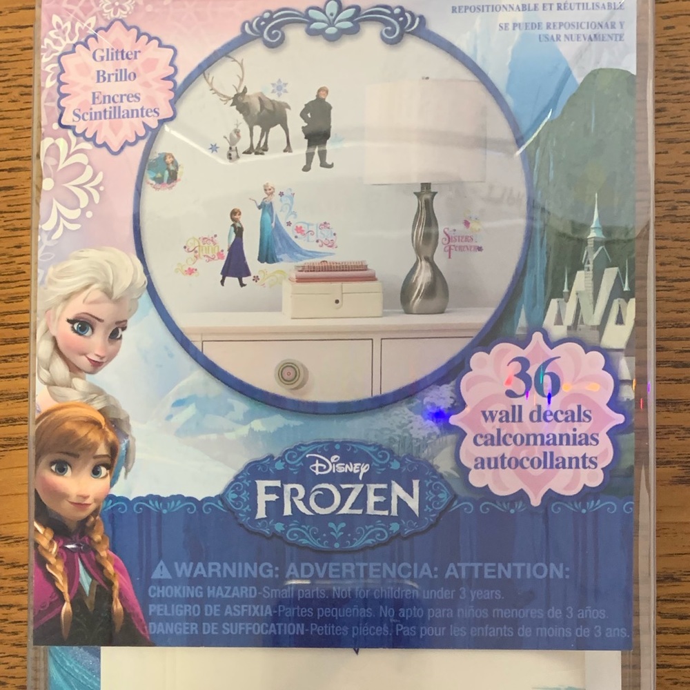 36 Frozen wall decals